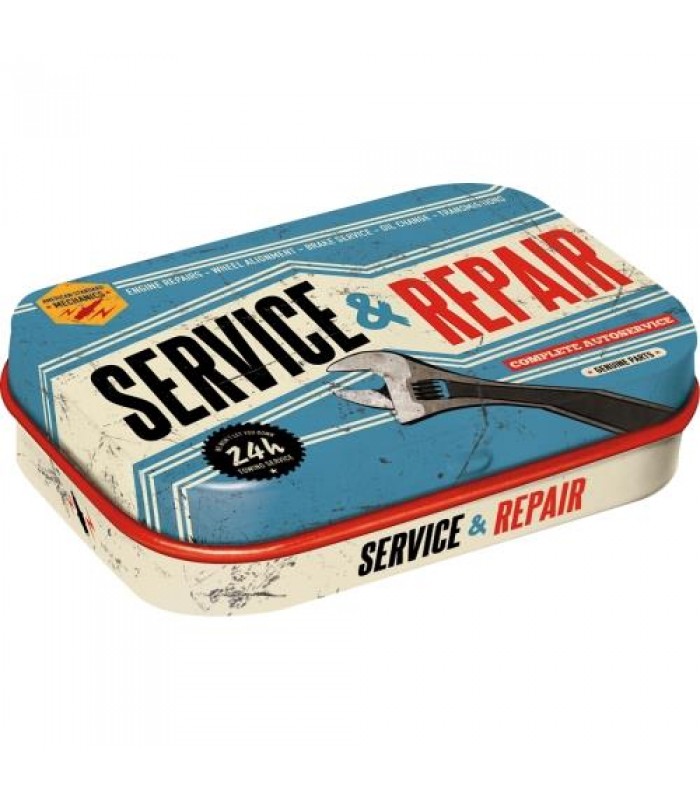 Мятные драже в коробочке Nostalgic-Art "Service and Repair" (81293)